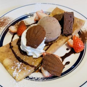 "February Limited" Chocolate Crepe