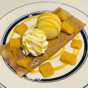 "August Limited" Mango Crepe