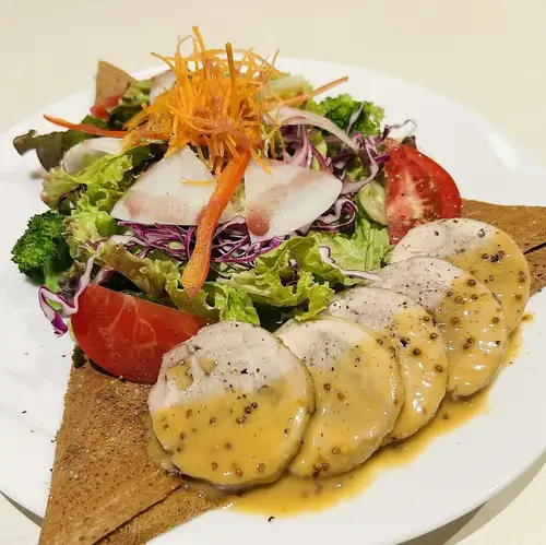《June Limited Galette》 Galantine of Vegetable-Based Chicken ~Honey Mustard Sauce~