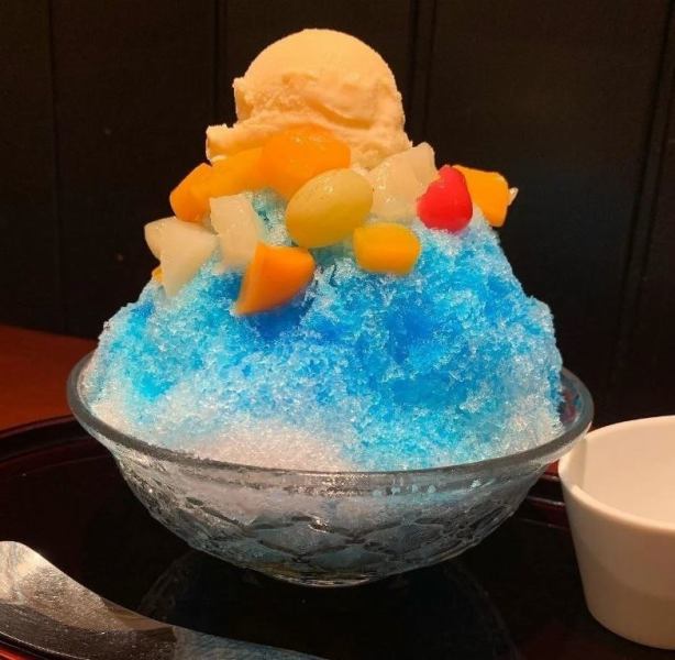 Seasonal sweetness ♪ All 9 types of shaved ice !!