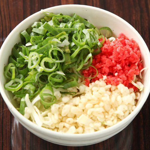 Green onion monja sent directly from contracted farmers