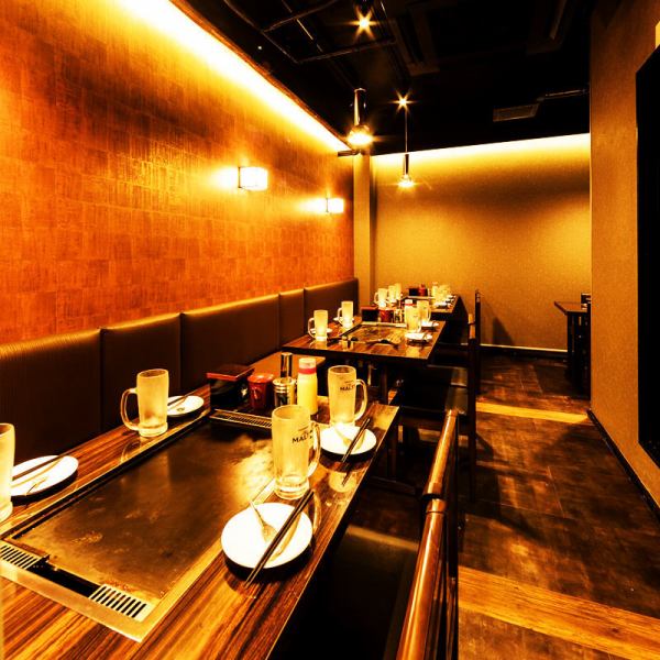 Numerous carefully selected dishes that are carefully selected from the ingredients! There are many menus that can be enjoyed in addition to teppanyaki such as yakiniku ♪