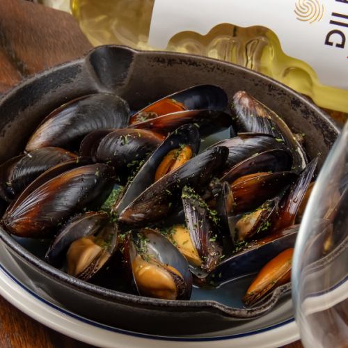 ムール貝の白ワイン蒸し