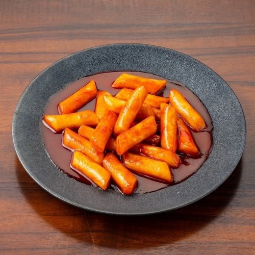 Sweet and spicy tteokbokki