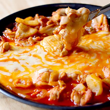 [Korean budae jjigae hotpot and other dishes... 7-course meal with a choice of main course, all-you-can-drink included] 3,380 yen