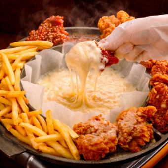 【ランチ限定☆赤字プラン】選べる6種のチキン☆伸びるUFOチョアチキン食べ放題【1,980円】