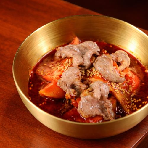 炙り牛バラトッポギ