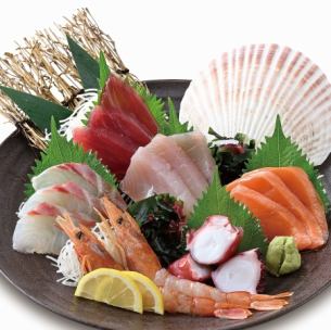 Assortment of 6 kinds of sashimi