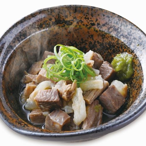 Soft and tender beef tendon stew