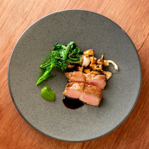 フランス仕込みの技で味わう九州産中心のディナーコース