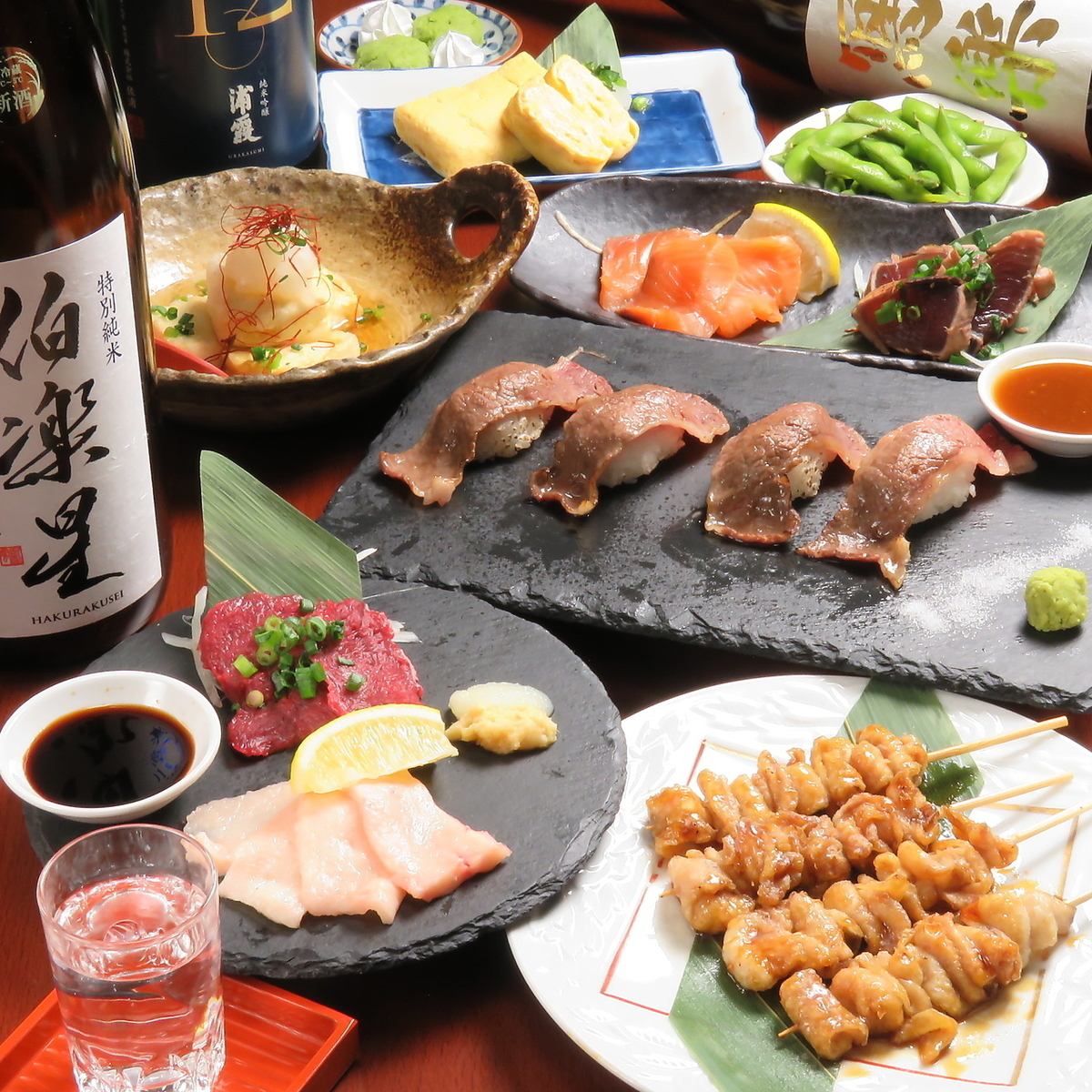 [All-you-can-drink for 180 minutes with draft beer and local sake] 4,000 yen with all-you-can-drink!