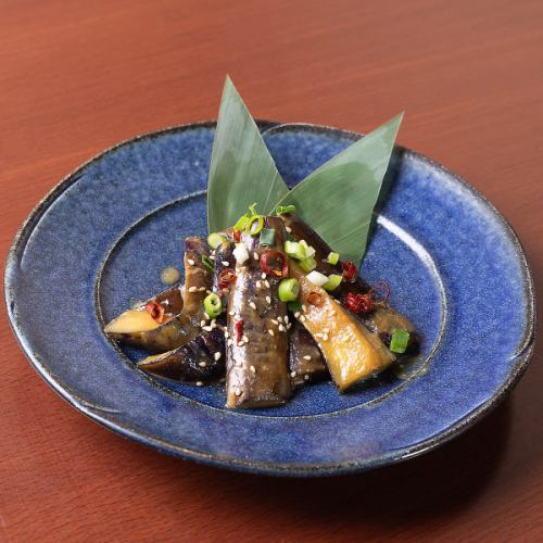 Stir-fried Sendai miso eggplant