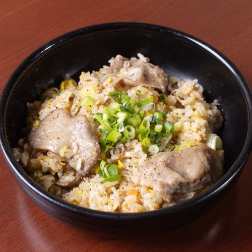 Beef tongue fried rice