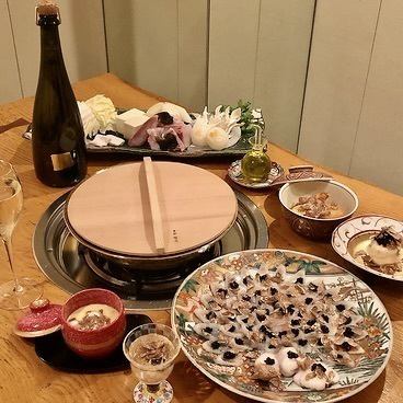 白トリュフ・とらふぐコース