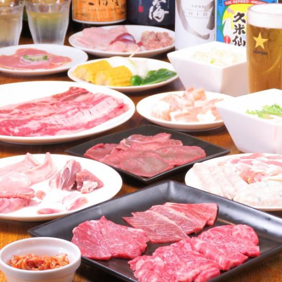 All-you-can-eat 22 dishes available for 60 minutes at an affordable price starting from 2,420 yen!