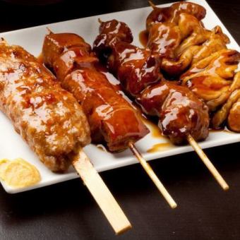 【備長炭で焼き上げる！】～もつ焼き各種～