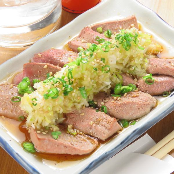 【ビールやホッピー・ハイボールと相性抜群】上たん刺し