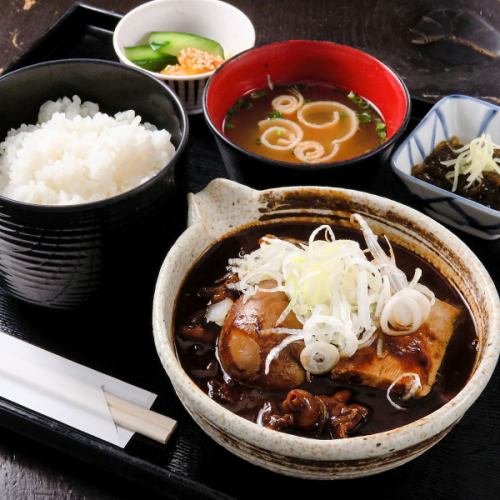 どて煮込み定食