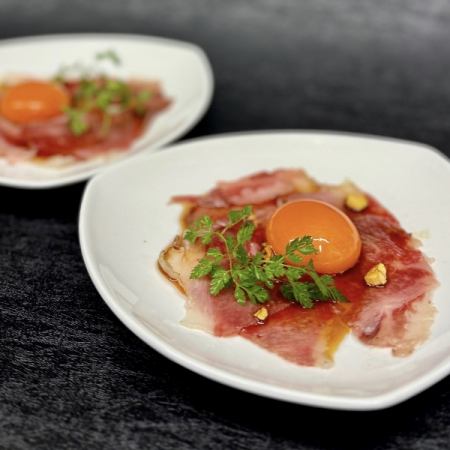 和牛コウネ炙り刺し