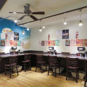 カウンターのお席はランチでも人気◎◇大宮駅 大宮 居酒屋 宴会 飲み放題 忘年会 貸切◇
