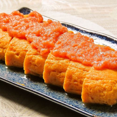 明太チーズだし巻き卵