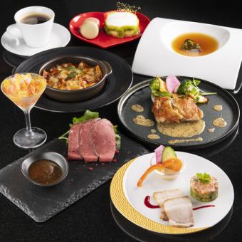 "Casual Course ~Aqua~" offers creative French cuisine at a reasonable price with 6 dishes, 4,600 yen