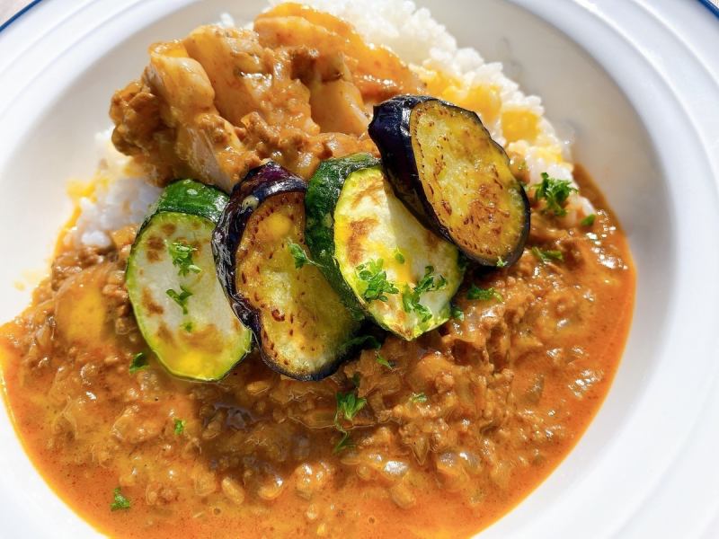 Modest spiciness! Homemade chicken curry