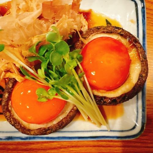 神山しいたけ　卵黄醤油漬け