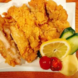 若鶏もも肉の唐揚げ