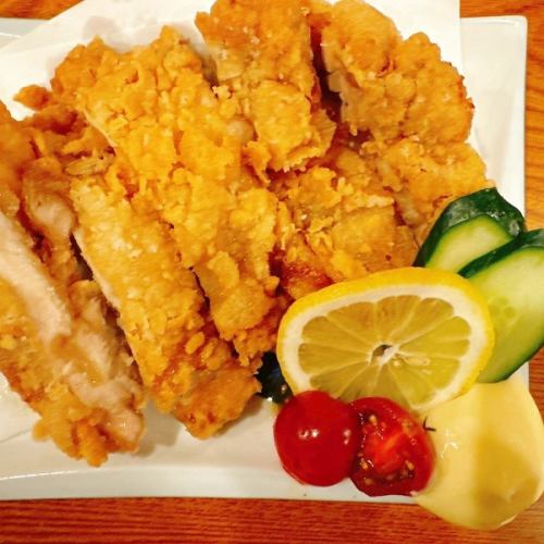 若鶏もも肉の唐揚げ