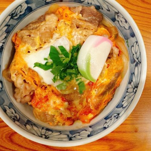 牛肉とじ丼