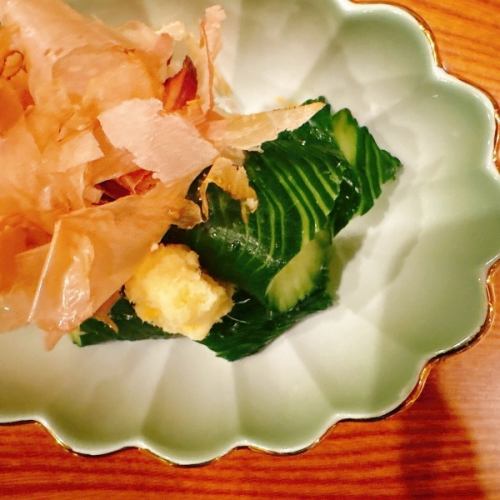 きゅうり京風浅漬け
