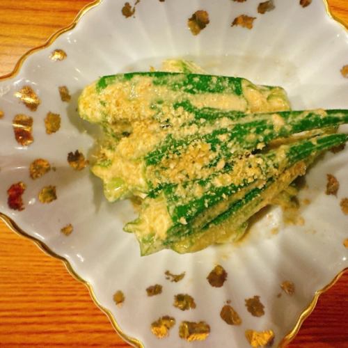 オクラ胡麻和え