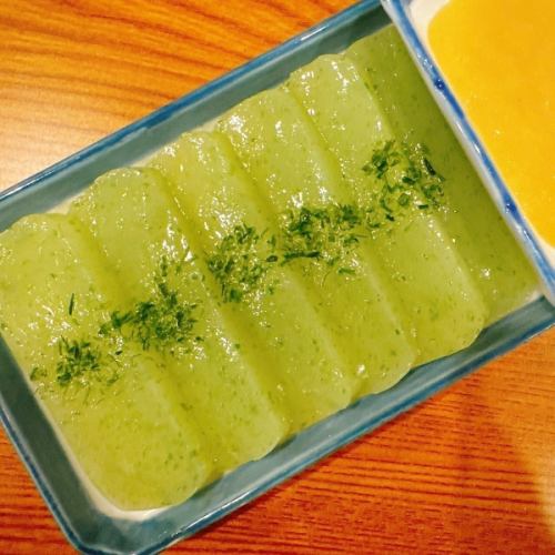 刺身こんにゃく酢味噌