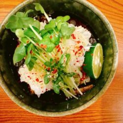 茄子たたきポン酢