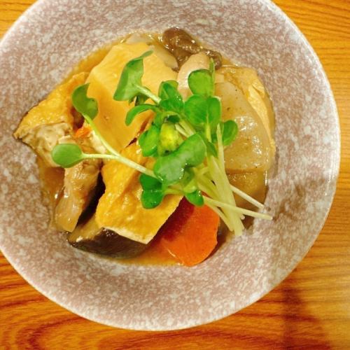 筑前煮（厚揚げ入り）