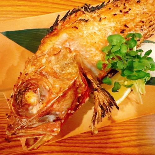 本日の高級魚炉ばた焼き