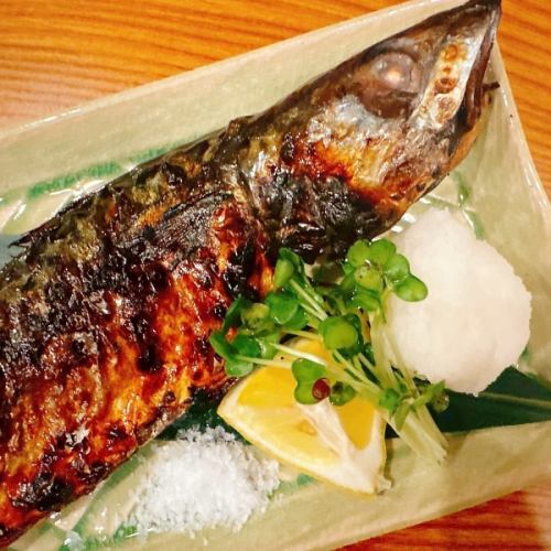 とろサバ塩焼き