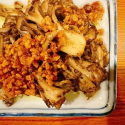 舞茸　ガーリックオイル