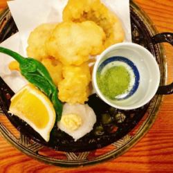 季節の天ぷら／かき揚げ