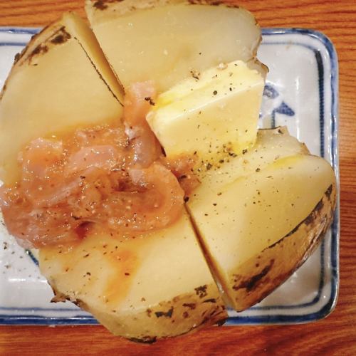 じゃが芋　塩辛バター
