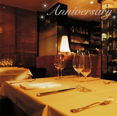 Enjoy a memorable meal in a calm space ideal for anniversaries and birthdays. Anniversary courses of 8,000 yen and 12,000 yen will be provided with a message drawn on the gift of BOX flower and dessert as a privilege.