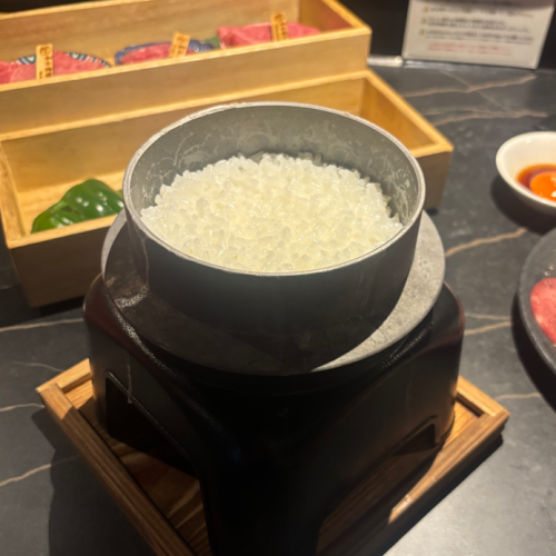 釜炊き銀シャリご飯 (一合)