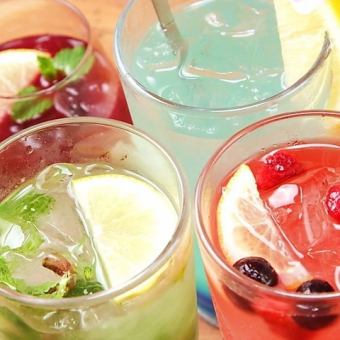 [All-you-can-drink single item] Enjoy 2 hours of all-you-can-drink with approximately 50 types of drinks for 2,000 yen!