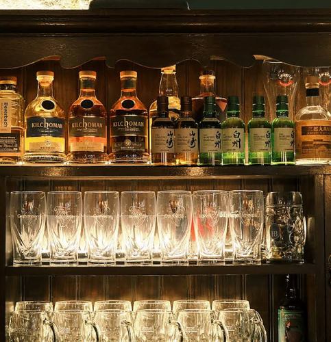 ビール以外も揃う豊富なドリンク