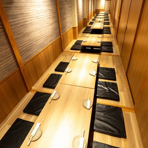 We also offer private rooms for groups! The modern Japanese space with the warmth of wood grain can be used for a wide range of purposes, from private drinking parties to company banquets ☆ Enjoy quality time in a space with an outstanding atmosphere...♪ #Higashiokazaki #Kariya #Kariya Station # Izakaya #Chiryu #Okazaki #Anjo #Private room #Lunch #Yakitori #All you can drink #Otsunabe