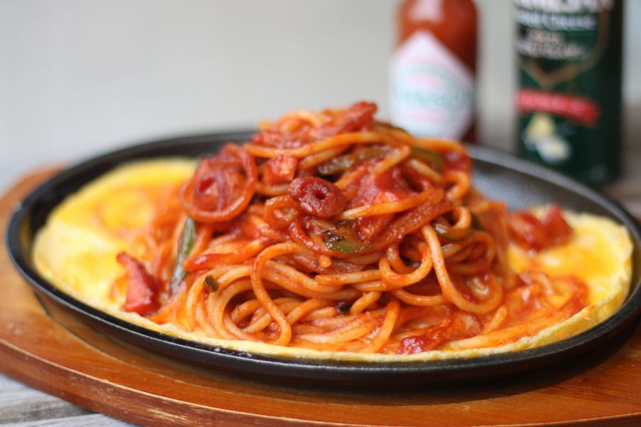 名物鉄板ナポリタン