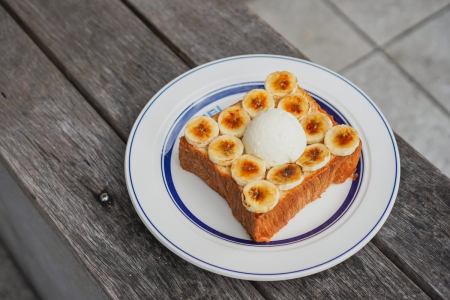 メープルバナナトースト