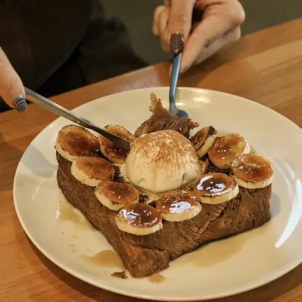メープルバナナトースト