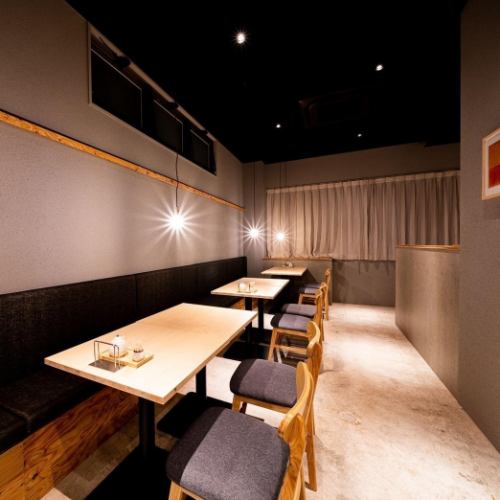 You can enjoy your meal in the stylish restaurant.It can be used for various occasions such as girls-only gatherings, dates, lunches, families, and drinking parties.